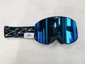 Lyžařské brýle DR.ZIPE - DROID Matt Black Smoke w Blue Multi
