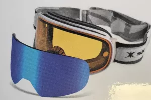 Lyžiarske okuliare SLOKKER - SP1 Polar 4 Adaptiv + Mirror Black 
