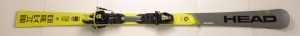 Pánské lyže BAZAR Head Supershape i-speed Grey/Yellow 170 cm