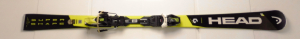 Pánské lyže BAZAR Head Supershape i-speed Black/Yellow 177 cm
