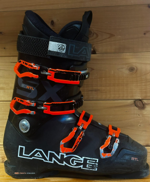 Pánské lyžařky BAZAR Lange SX RTL black/orange 285