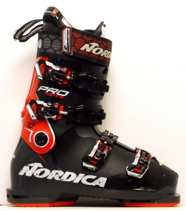 Pánské lyžařky BAZAR Nordica Pro Machine 110 black/red 275