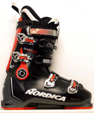 Pánské lyžařky BAZAR Nordica SpeedMachine 110R black/red 285