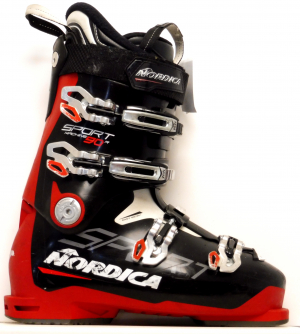 Pánské lyžařky BAZAR Nordica SportMachine 90R black/red 290