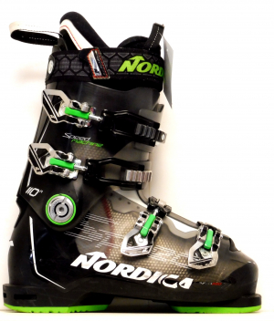 Pánské lyžařky BAZAR Nordica SpeedMachine 110R black/green 265