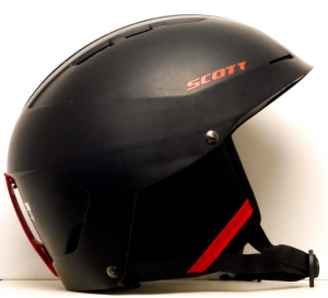 Lyžařská helma BAZAR Scott Camble black/red M 55,5-59,5