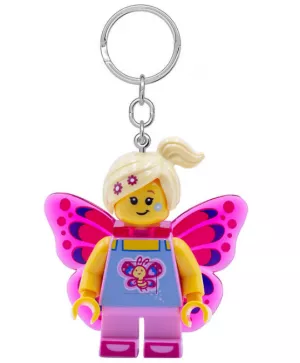 Svietiaca kľúčenka LEGO Iconic Butterfly Girl