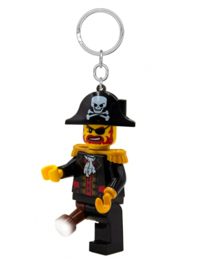 Svítící klíčenka LEGO Iconic Kapitán Brickbeard