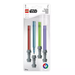 LEGO Star Wars Set Gelových pier, svetelný meč - 4 ks 