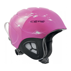Lyžařská helma Cébé Pluma Junior Shiny Pink Bear