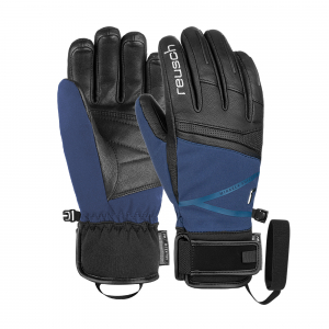 Dámske lyžiarske rukavice  Reusch Mikaela Shiffrin R-tex XT bk/blue