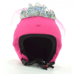 Návlek na prilbu Elon Princess pink/grey
