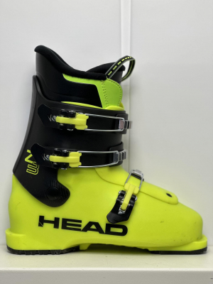 Detské lyžiarky bazár Head Z3 black/yellow 250