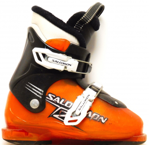 Dětské lyžařky BAZAR Salomon T2 orange/black
