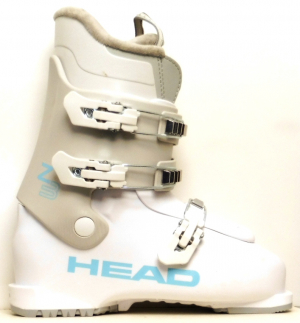 Dětské lyžařky BAZAR Head Z3 white/grey 255