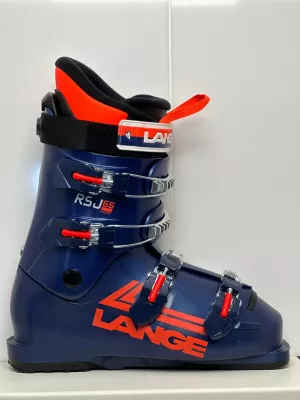 Detské lyžiarky BAZÁR Lange RSJ 65 Legend blue 245