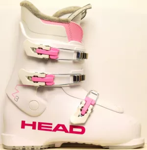 Detské lyžiarky bazár Head Z3 pink/ white 235
