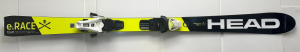 Dětské lyže BAZAR Head WC E.Race Team JRS black/yellow 140cm