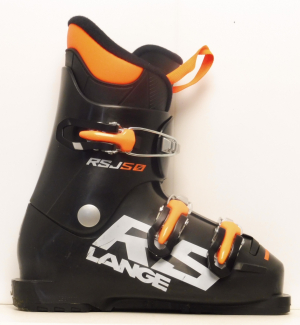 Detské lyžiarky bazár Lange RSJ 50 black/orange/white 215