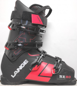 Pánské lyžařky BAZAR Lange SX 90 black/red 285