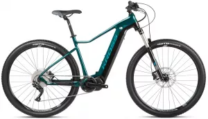 Dámsky elektrobicykel Kross Lea Boost 3.0 29” lesklý čierno-tyrkysový