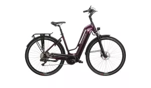 Dámský Elektrobicykel Kross Trans Hybrid Prestige 28” fialový