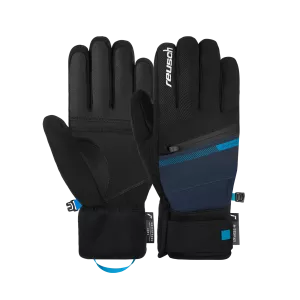 Pánske Lyžiarske rukavice Reusch Steve R-Tex XT black-blue