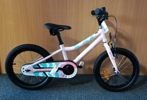 Detský bicykel BAZÁR Kross Mini 4.0 pink/aquamarine  16”