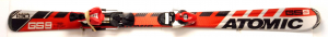 Dětské lyže BAZAR Atomic GS 9 grey/red JR 130 cm