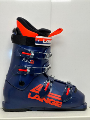 Detské lyžiarky bazár Lange RSJ 65 legend blue/orange 265