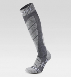 Detské lyžiarske ponožky UYN Junior Ski Socks, grey S100357 G119