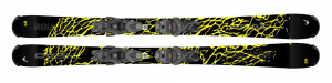 Lyže Head Oblivion Team JRS black/yellow + JRS 4.5 GW CA 314494