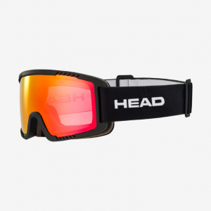 Detské lyžiarske okuliare Head Contex Youth FMR red/black 395113
