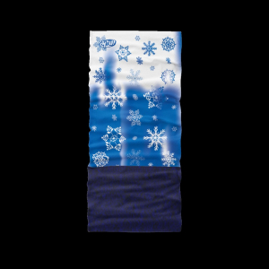 Multifunkčná šatka 4FUN Scarf 8in1 Polartec KID - Snowflakes