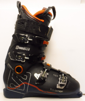 Pánske lyžiarky BAZÁR Salomon X MAX 120 black/orange 285