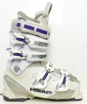 Dámske lyžiarky BAZÁR Head NEXO Edge 80 white/purple 245