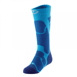 Juniorské lyžiarske termo ponožky merino, Therm-ic Ski Warm Junior Socks blue