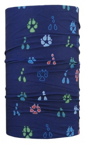 Multifunkční šátek 4FUN Scarf 8in1 Standard - Trace Blue