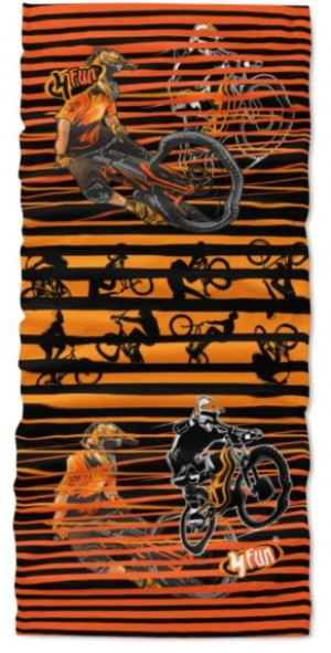 Multifunkční šátek 4FUN Scarf 8in1 FreeStstyle - Enduro