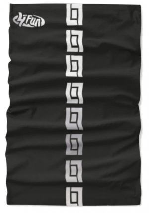 Multifunkční šátek 4FUN Scarf 8in1 Reflective - Reflective Black