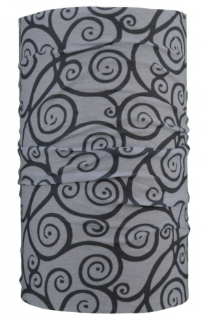 Multifunkční šátek 4FUN Scarf 8in1 Standard - Vilion Key Grey