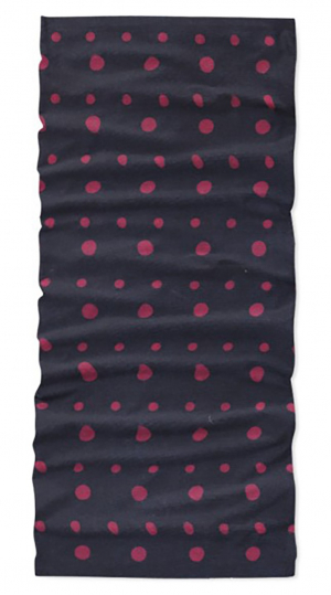 Multifunkční šátek 4FUN Scarf 8in1 Standard - Dots Blue