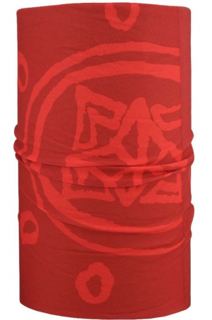 Multifunkční šátek 4FUN Scarf 8in1 Standard - Sun Red