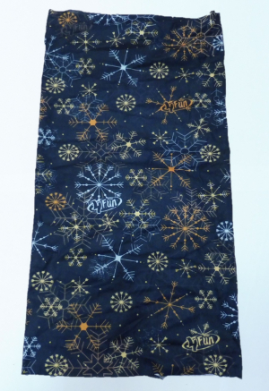 Multifunkční šátek 4FUN Scarf 8in1 KID - Colour Of Snowflakes