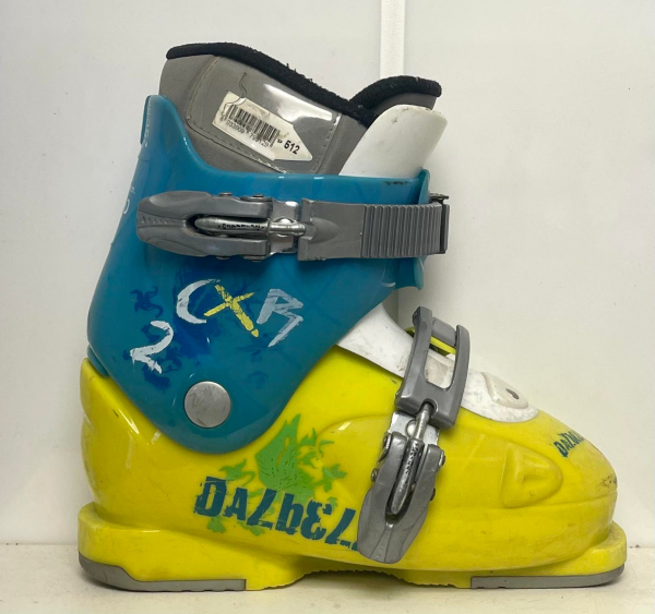 Detské lyžiarky BAZÁR Dalbello CXR2 lime/blue 220