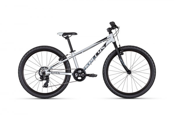 Detský chlapčenský bicykel Kellys Kiter 30 Silver 11 24