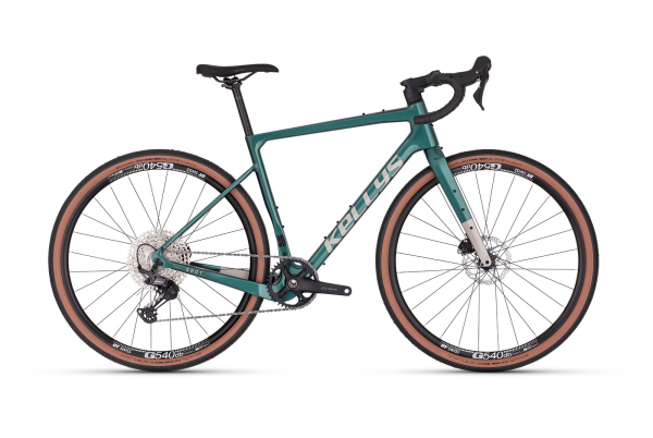 Gravel bicykel Kellys Soot X90 Emerald Green
