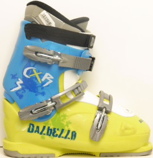 Detské lyžiarky BAZÁR Dalbello CXR 3 lime/blue 250