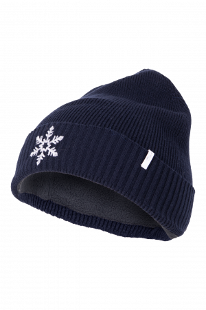 Dámska lyžiarska čiapka Kjus Women Estelle Beanie Navy/Alloy Silver