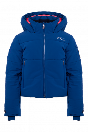 Detská lyžiarska bunda Kjus Girls Slopes Jacket Sapphire/Cyber Pink